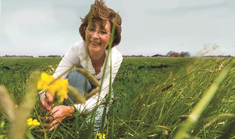 Mevrouw bloemen Nalaten