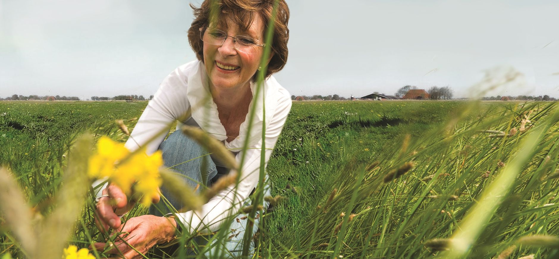 Mevrouw bloemen Nalaten