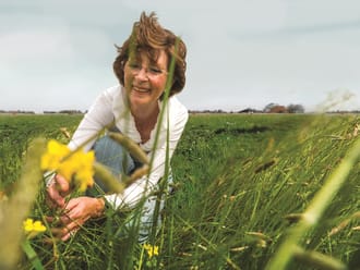 Mevrouw bloemen Nalaten