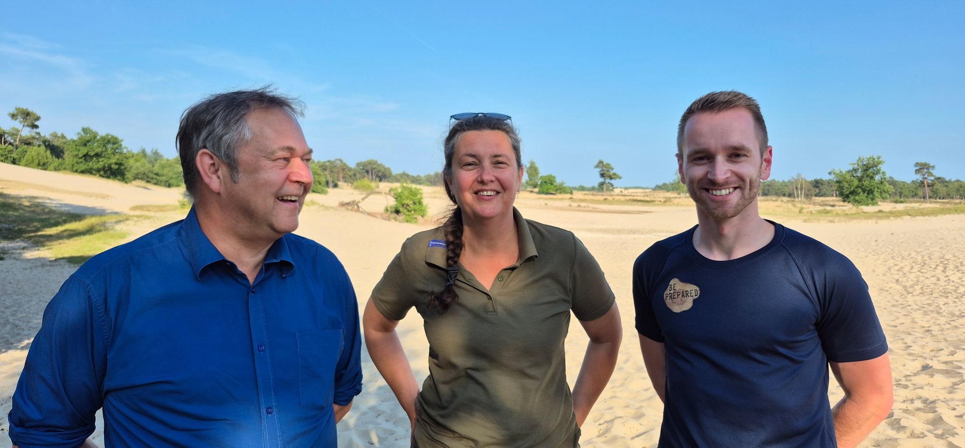 vlnr Jan Dirksen, Inge Groeneveld en Niek van Bekhoven vlnr Jan Dirksen, Inge Groeneveld en Niek van Bekhoven