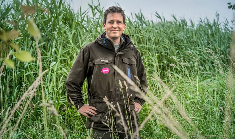 Boswachter Ruben van Natuurmonumenten