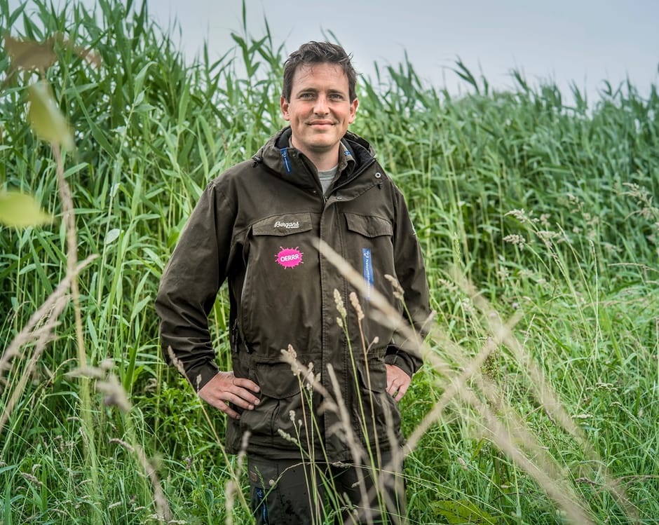 Boswachter Ruben van Natuurmonumenten