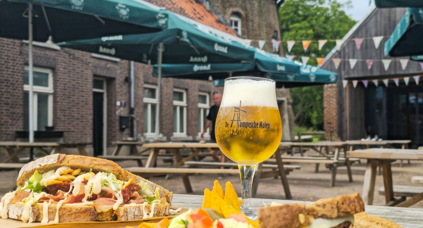 Eten en drinken bij de Hompesche Molen