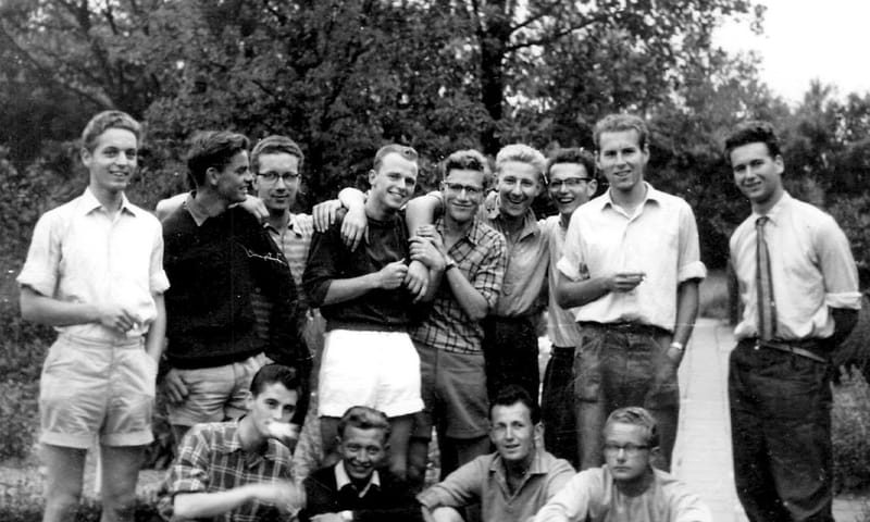 Waterloopbos lab oude foto