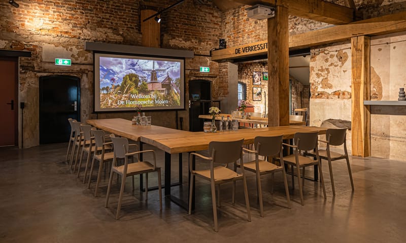 Vergaderen Hompesche Molen