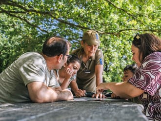 Vrijwillige boswachter Drents Friese Wold