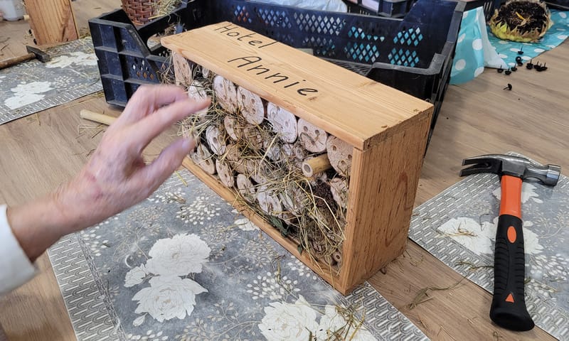 Insectenhotels maken Insectenhotels maken