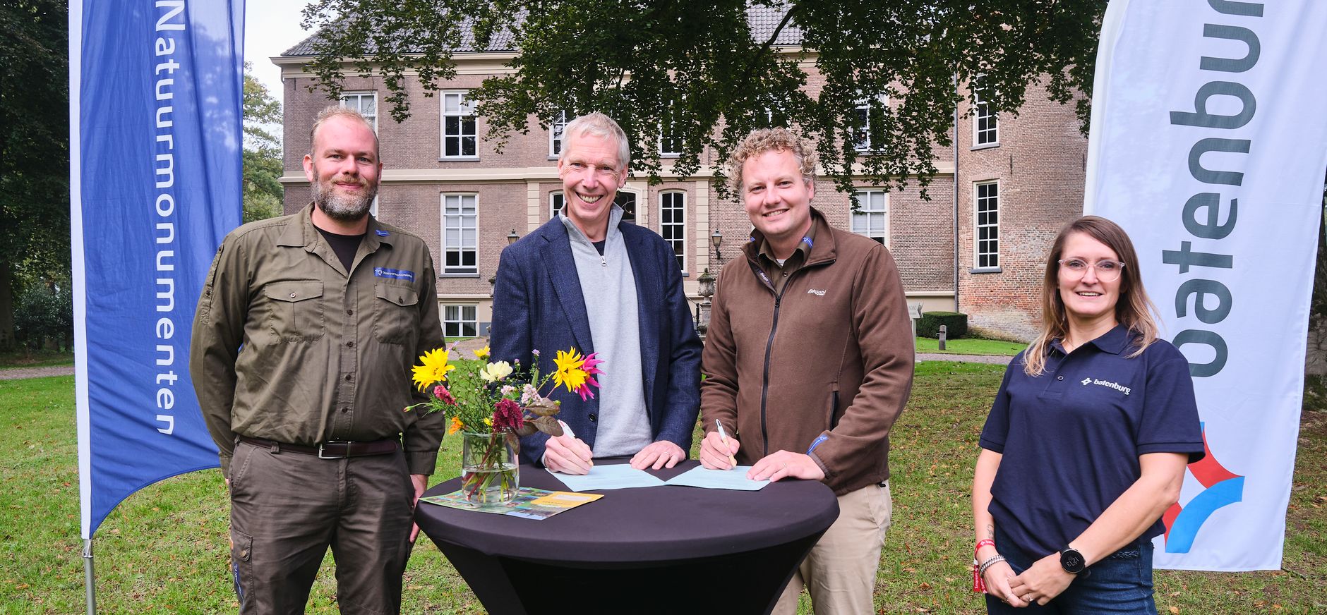 ondertekening samenwerking Batenburg Hackfort 2025