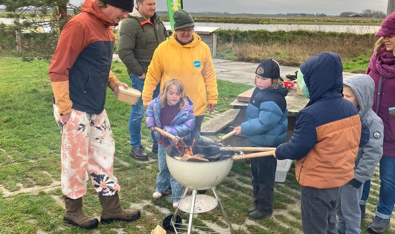 Herfst pret Popcorn poppen