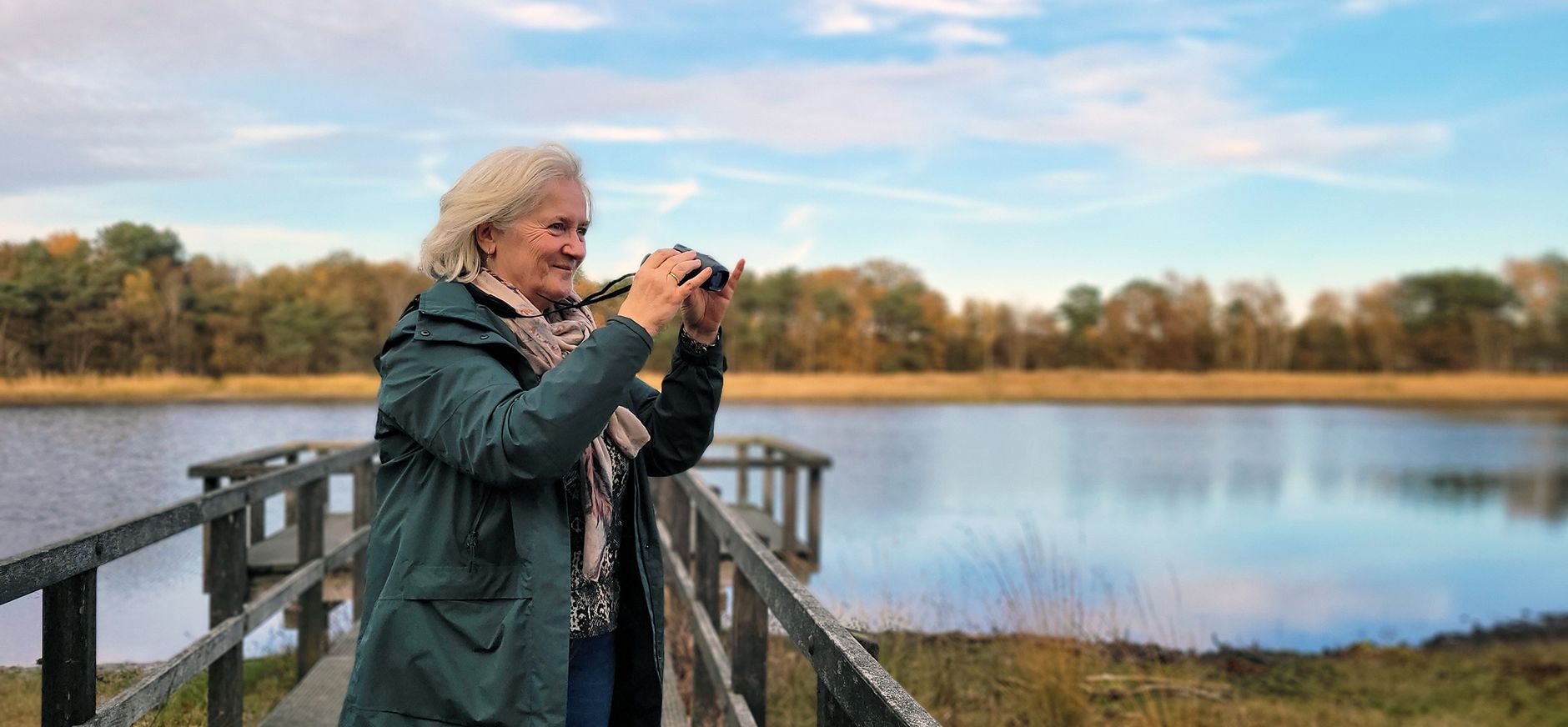Ingrid bij het Rozenven
