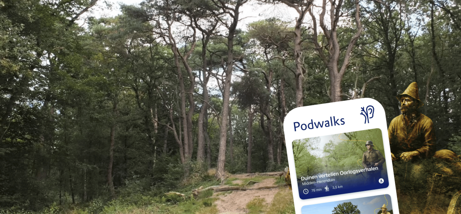 Podwalk Noordlaarderbos Podwalk Noordlaarderbos