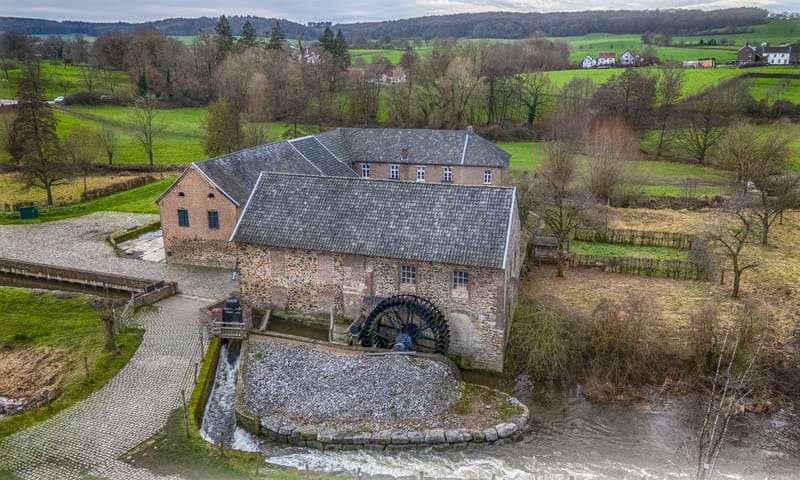 Volmolen in vogelvlucht