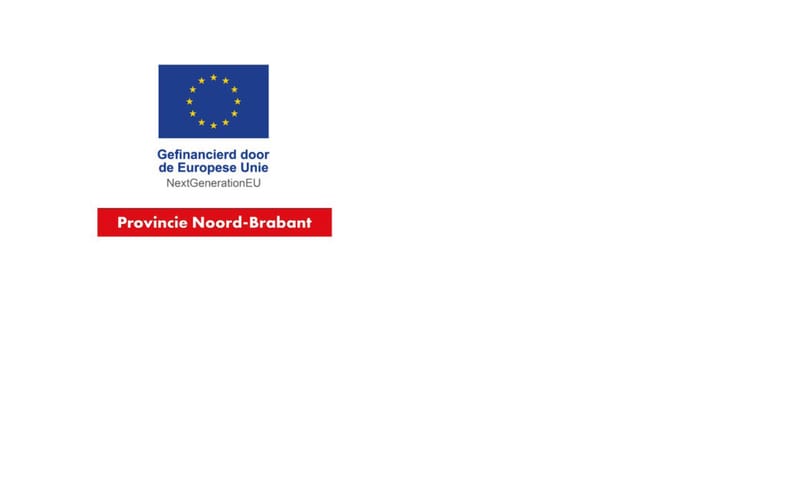 Logo's Europese Unie en Provincie Noord-Brabant Logo's Europese Unie en Provincie Noord-Brabant