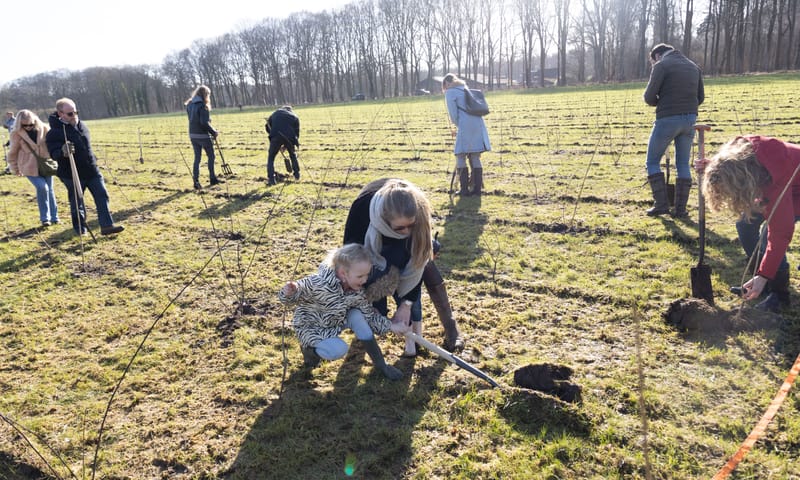 Bomen planten Batenburgers 2022