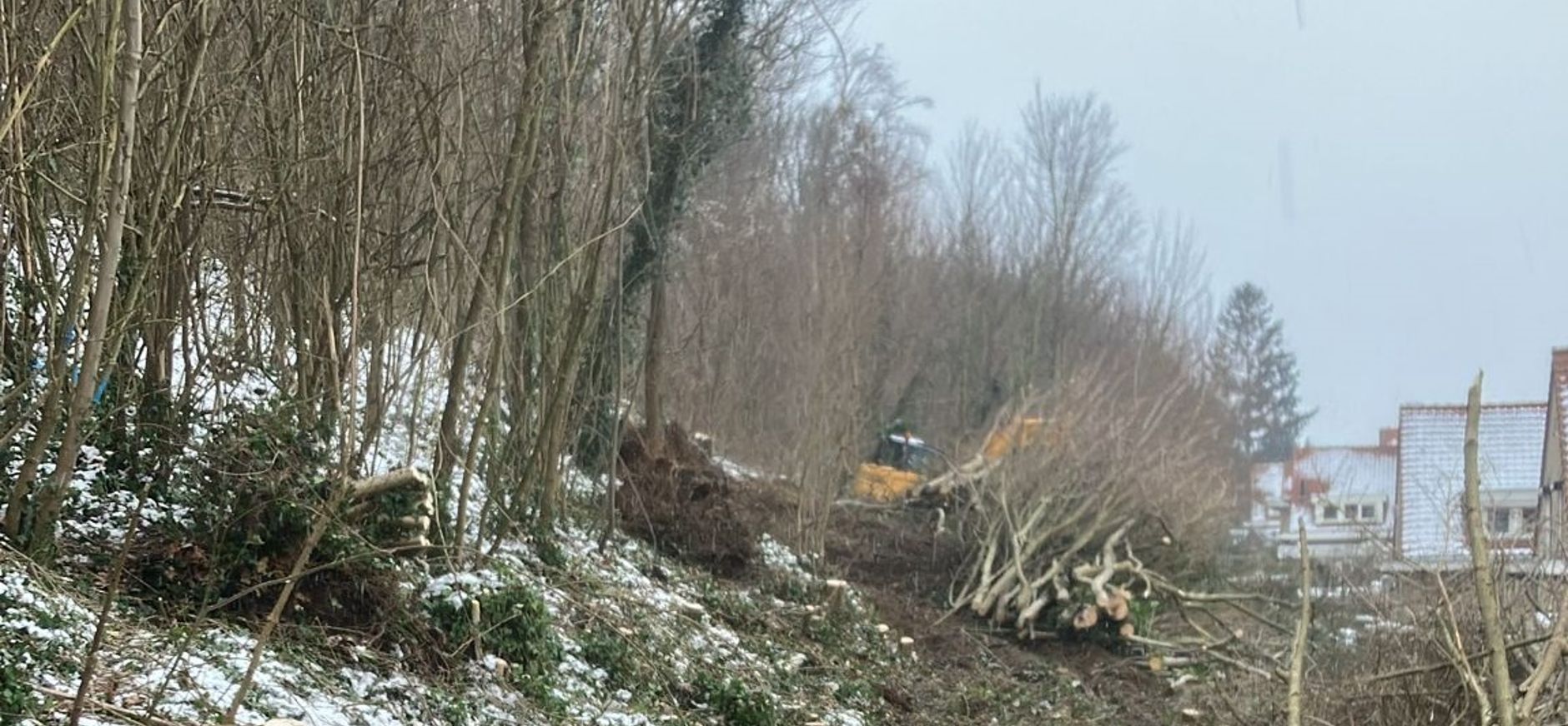 veiligheidskap achter de mergelweg