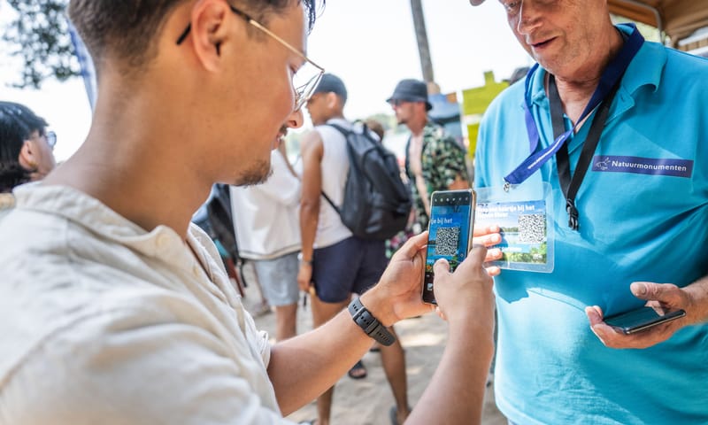 Strandwachter Blauwe Meer