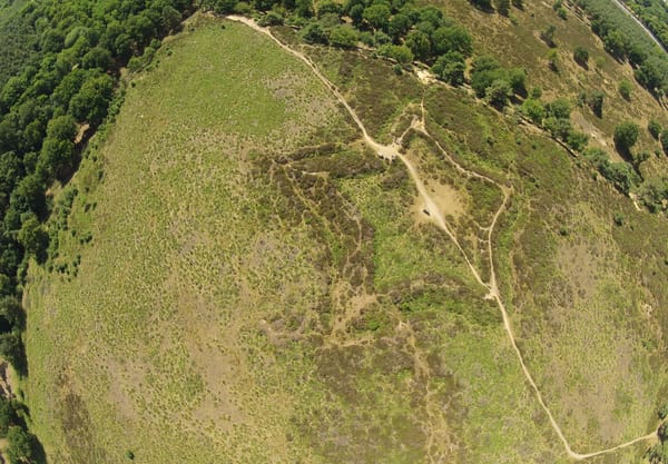 Luchtfoto Heumense Schans