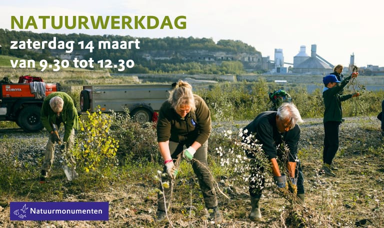natuurwerkdag ENCI-groeve