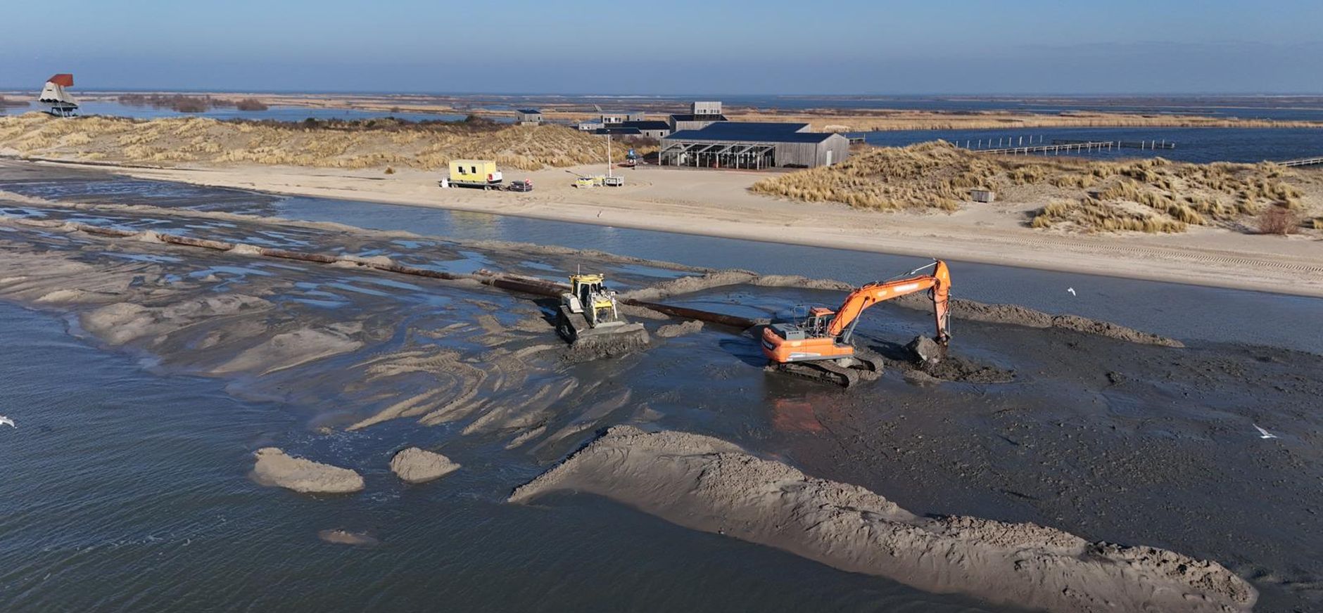 Werkzaamheden Marker Wadden 