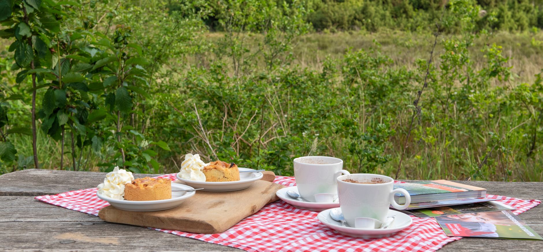 Koffie en appeltaart 