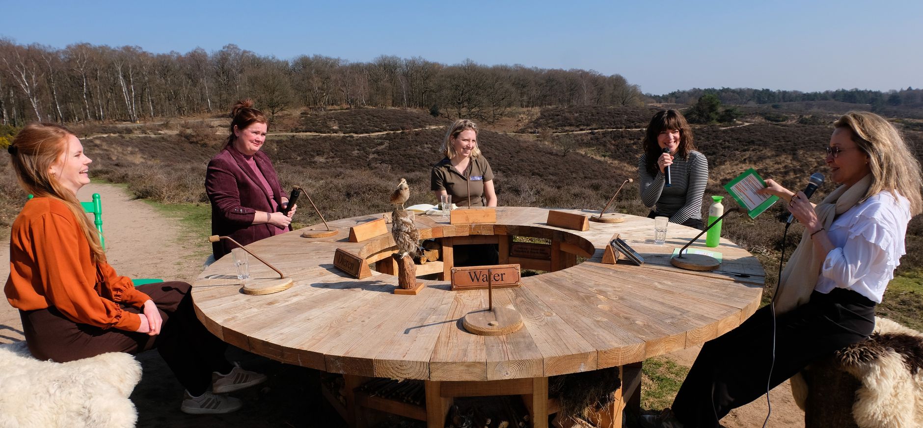 gesprek aan de natuurtafel