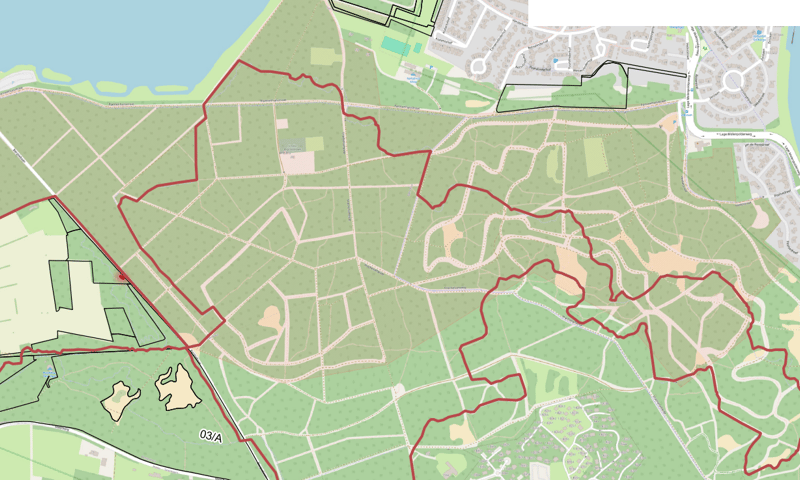 MTB route Vrachelse heide