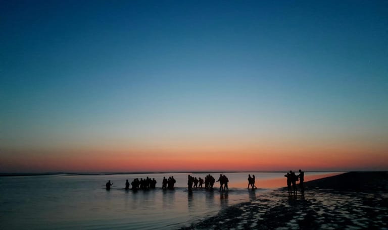 Wad in de nacht