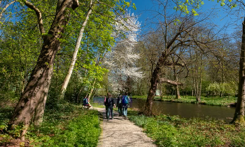 Wandelen op Buitenplaats De Tempel