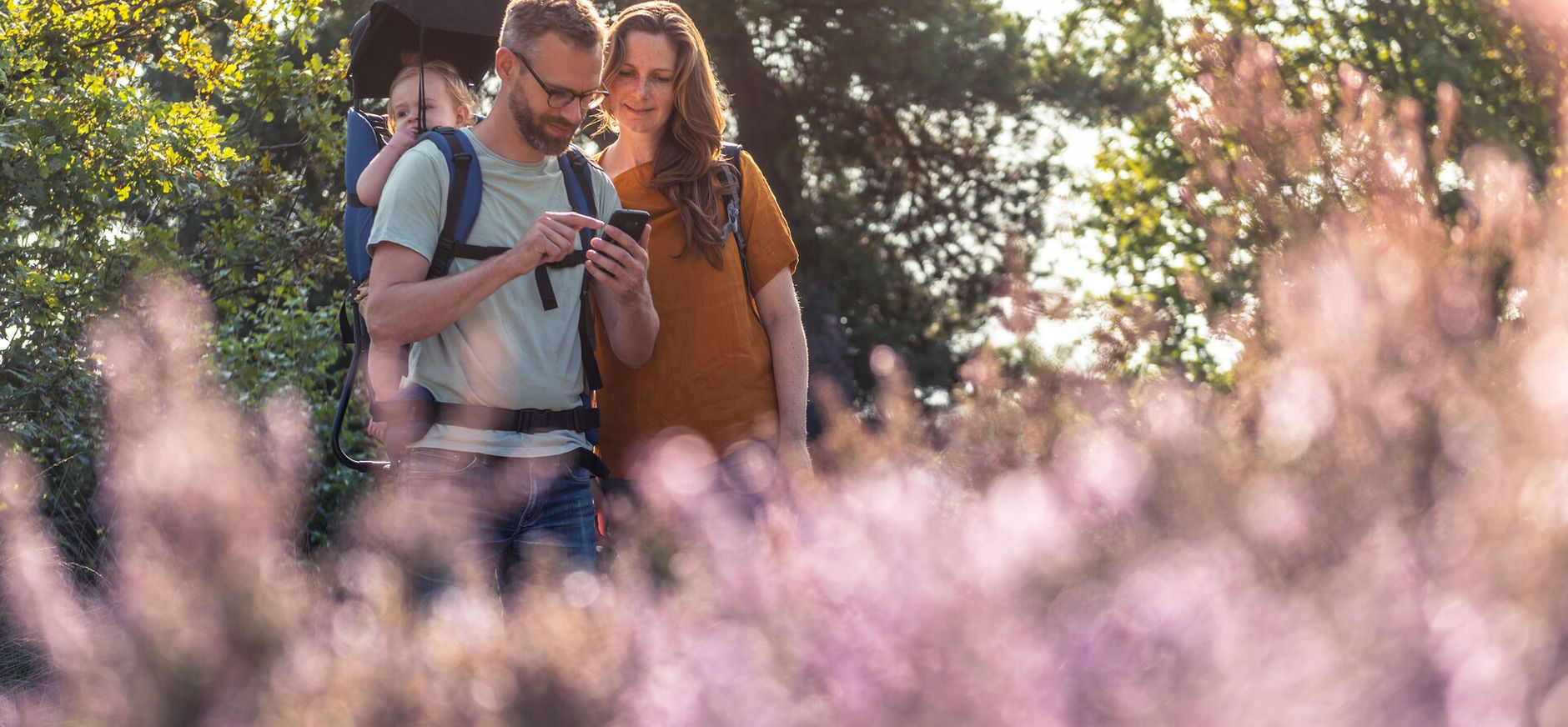 Routes vinden en eenvoudig navigeren door de natuur