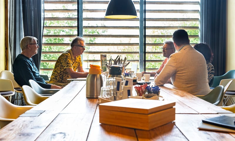 Prachtig uitzicht vanuit De Panoramazaal