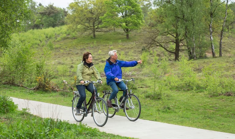 Fietsen over de Veluwezoom