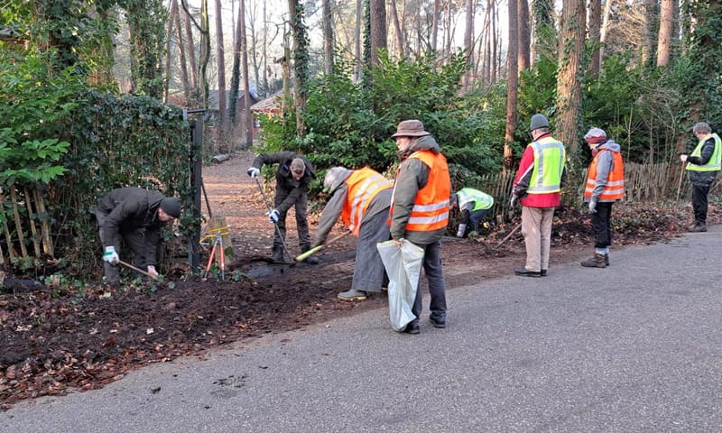 opschonen paddentunnels Rosepdreef Oisterwijk