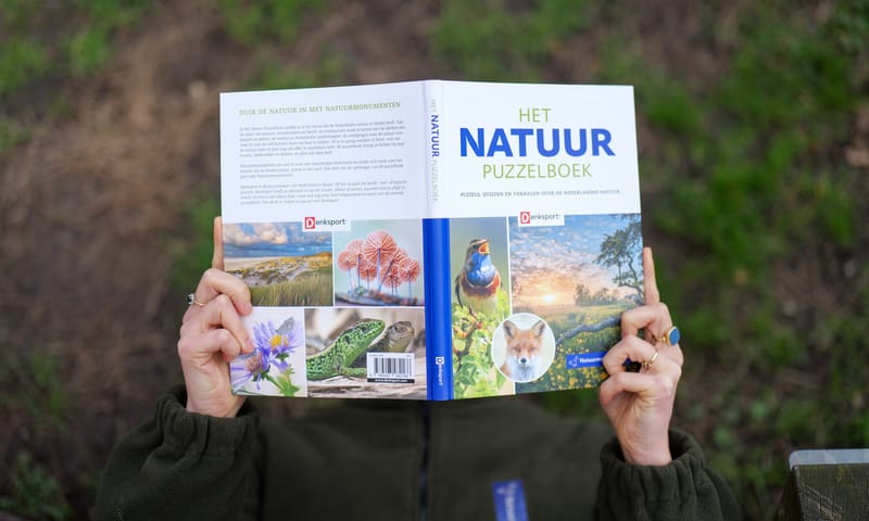 Omslag van Het Natuur Puzzelboek
