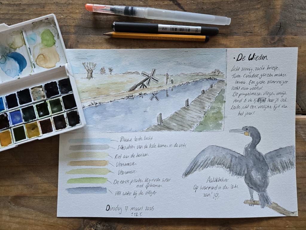 Workshop Natuurtekenen