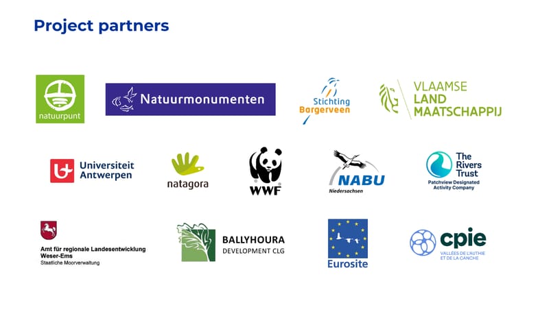 Project partners Wetlanders Project partners Wetlanders