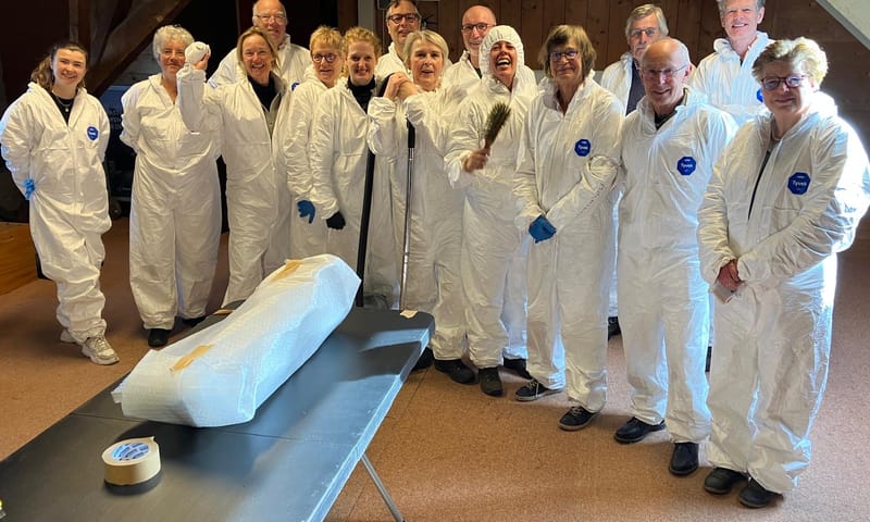 schoonmaken zolder Eerde