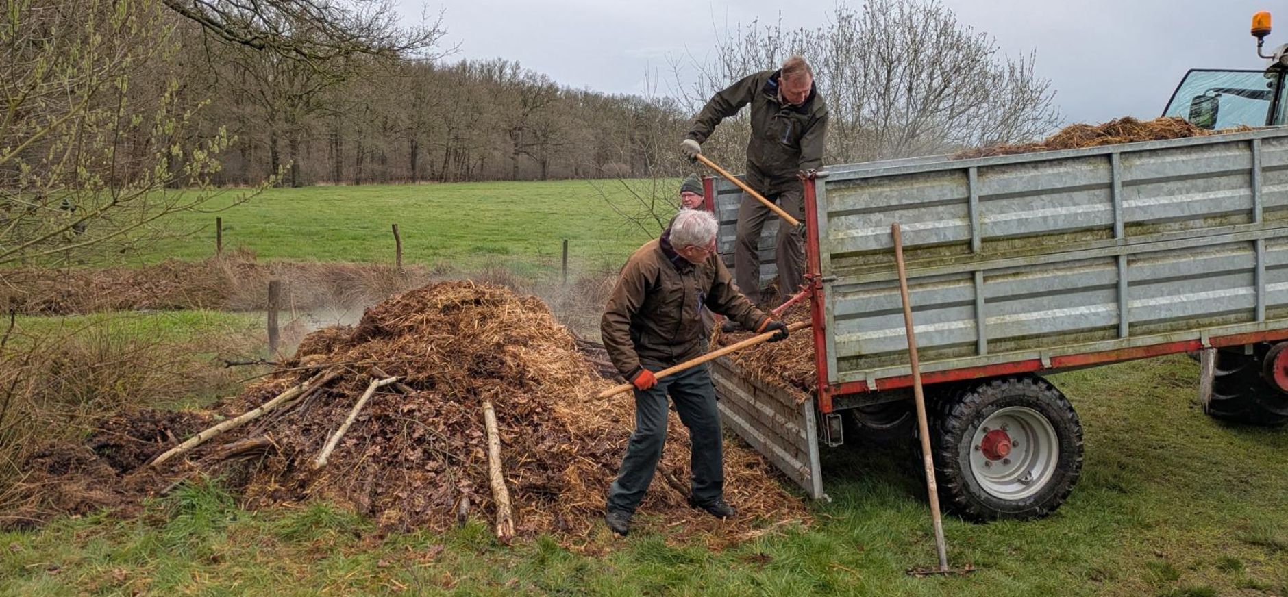 werken in de natuur - broeihopen werken in de natuur - broeihopen