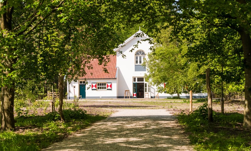 Het oude landgoedhuis van Huis ter Heide Het oude landgoedhuis van Huis ter Heide