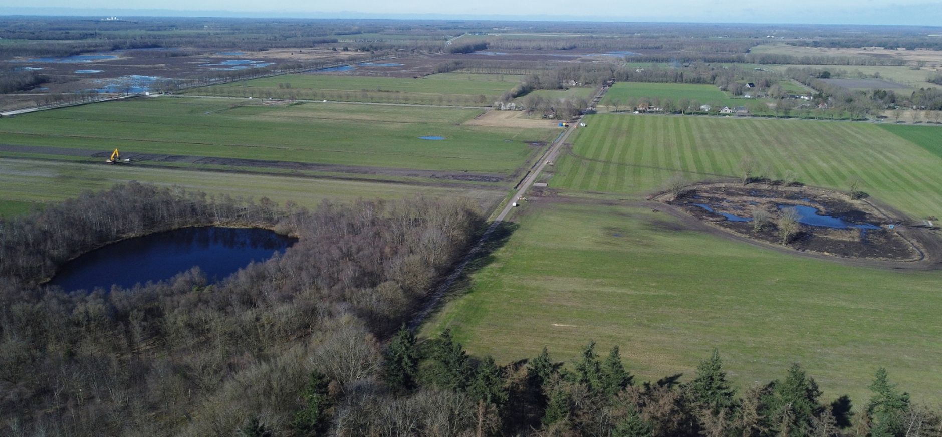 luchtfoto Mantingerveld
