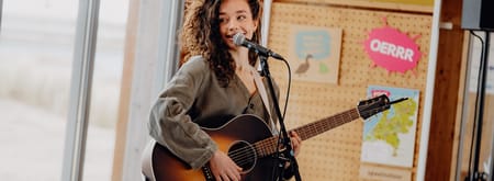 Janna live op Marker Wadden