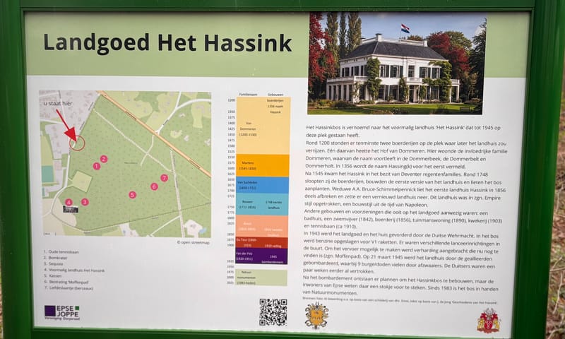 informatiebord Hassinkbos 2026