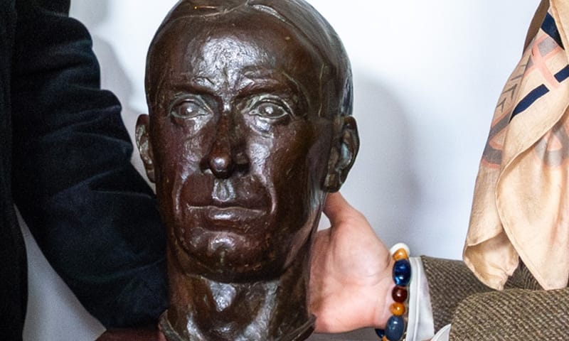 close-up beeld Van Pallandt