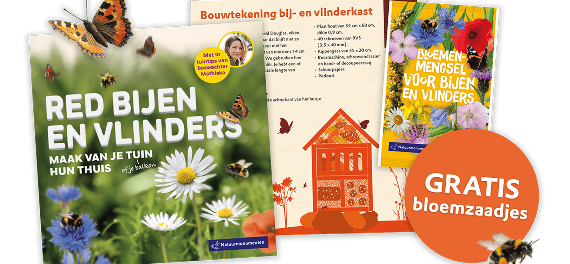 Bij en vlinder pakket 