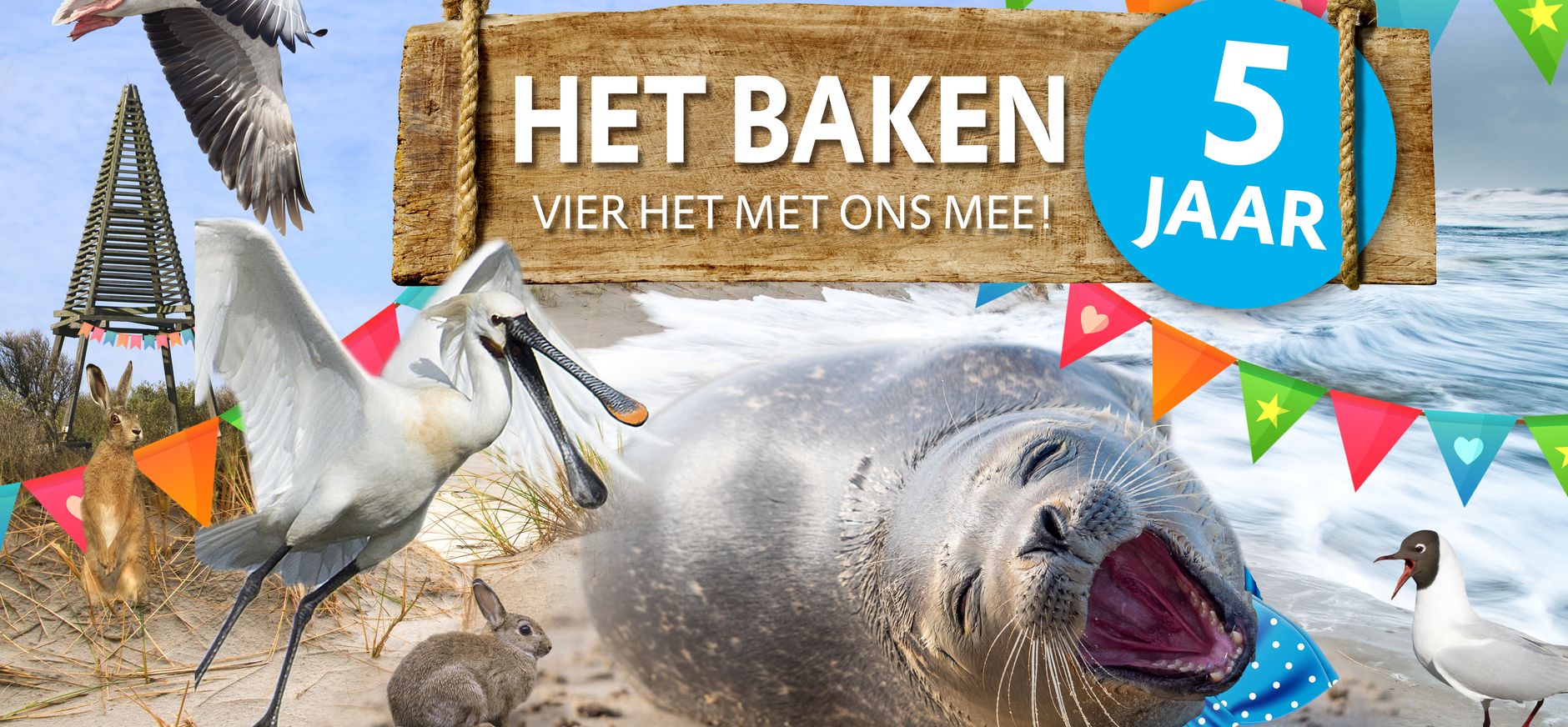 5 jaar Het Baken, vier het met ons mee