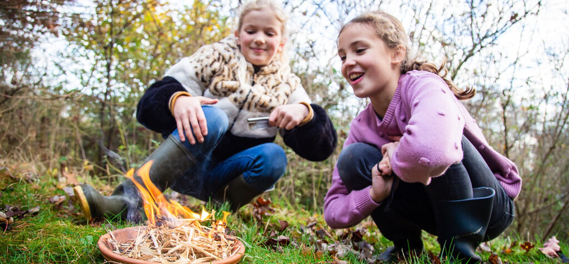 Vuur maken zonder lucifers