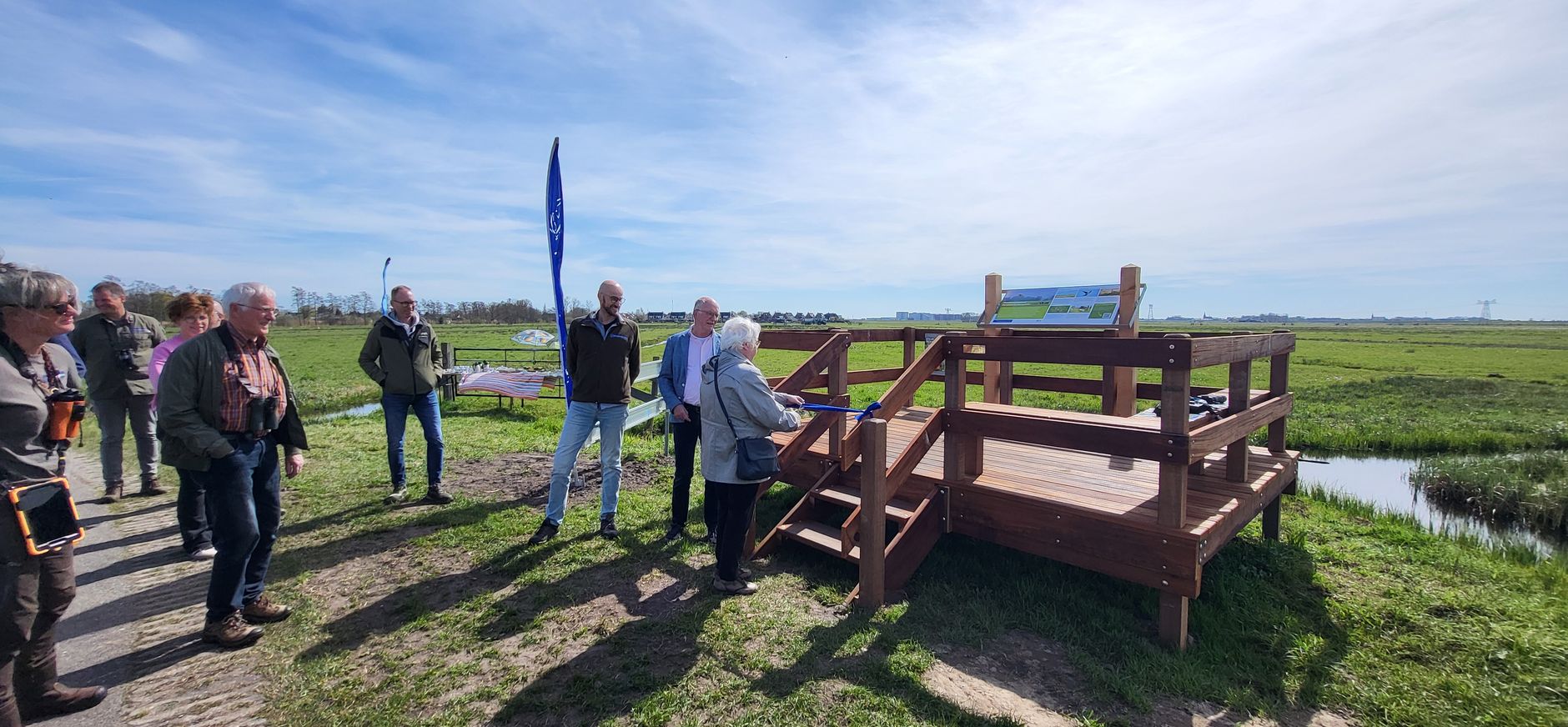 Opening uitkijkplatform BBBP