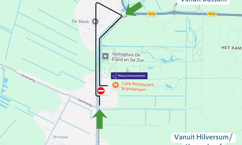 Tijdelijke afsluiting Noordereinde Tijdelijke afsluiting Noordereinde