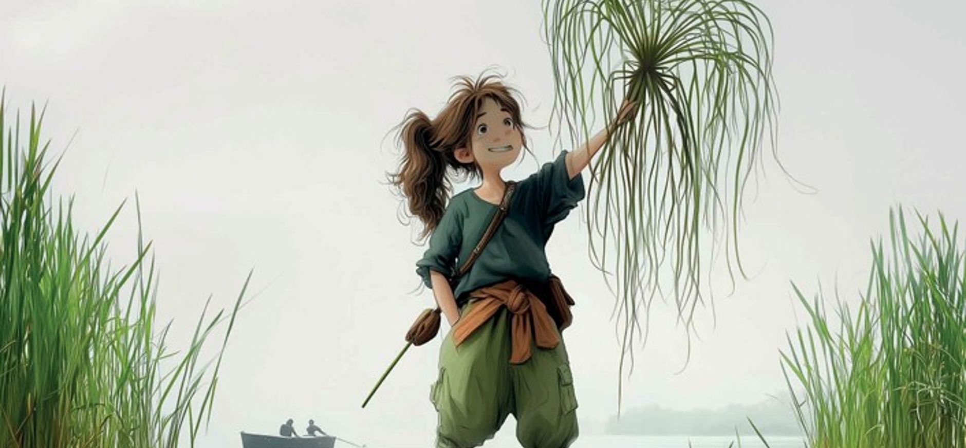 Invasieve waterplanten animatie