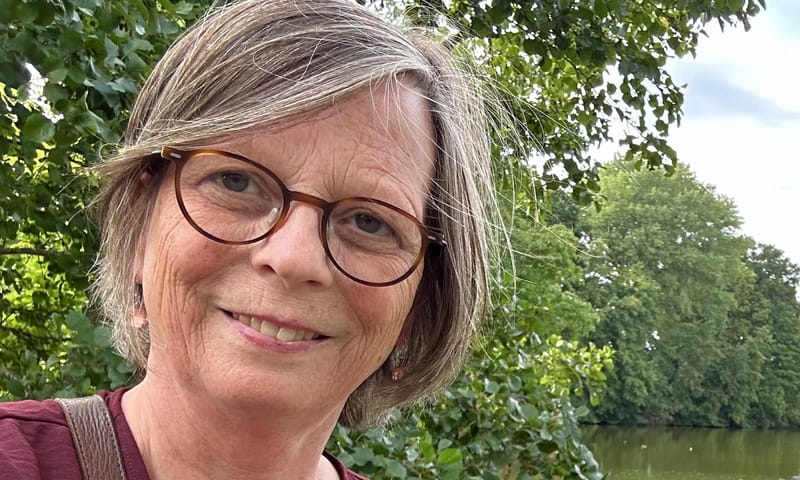 Foto van het gezicht van een dame