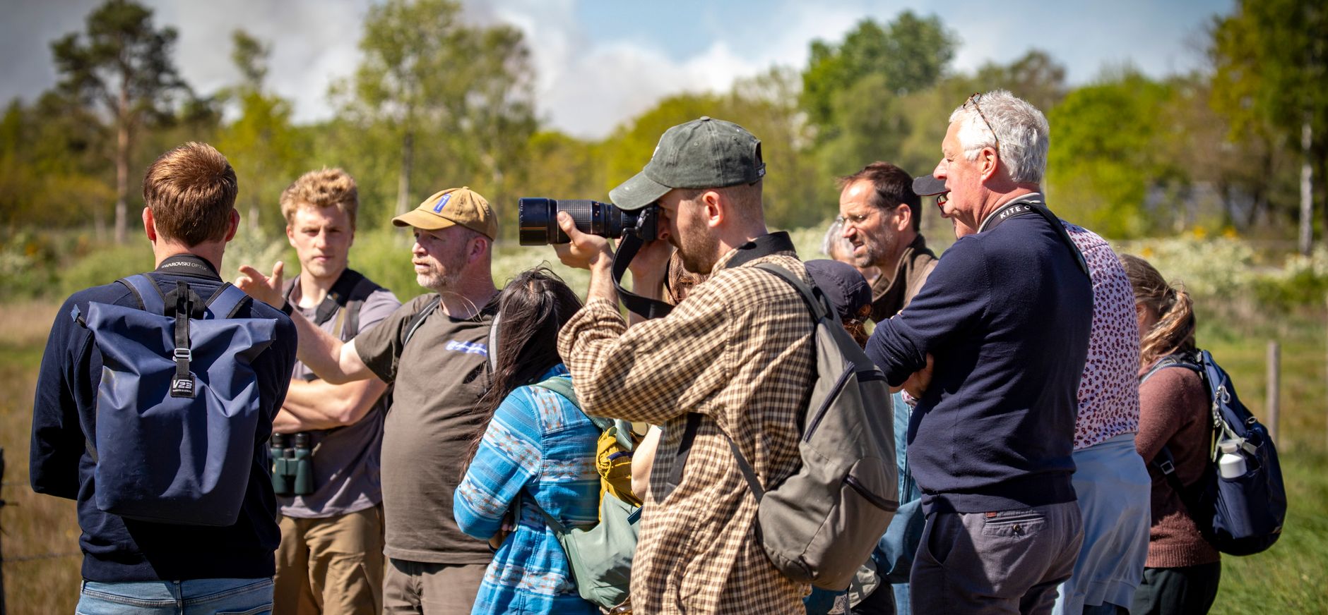 Bezoek European Rewilding Network aan Kempen-Broek Bezoek European Rewilding Network aan Kempen-Broek